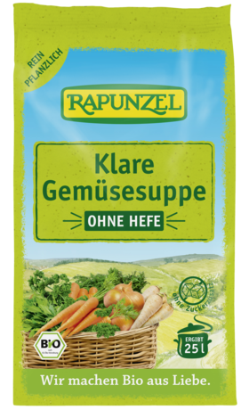 Product - Klare Gemüsesuppe, ohne Hefe