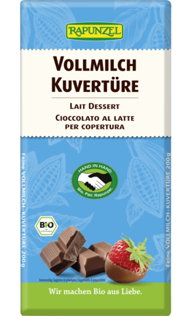 Product - Vollmilch Kuvertüre