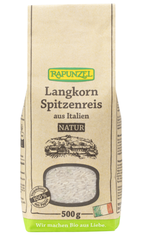 Product - Langkorn Spitzenreis natur / Vollkorn