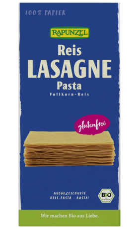 Product - Reis-Lasagne, Getreidespezialität aus Vollkorn-Reis