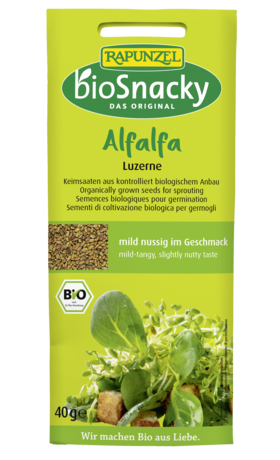 Product - Alfalfa Luzerne bioSnacky