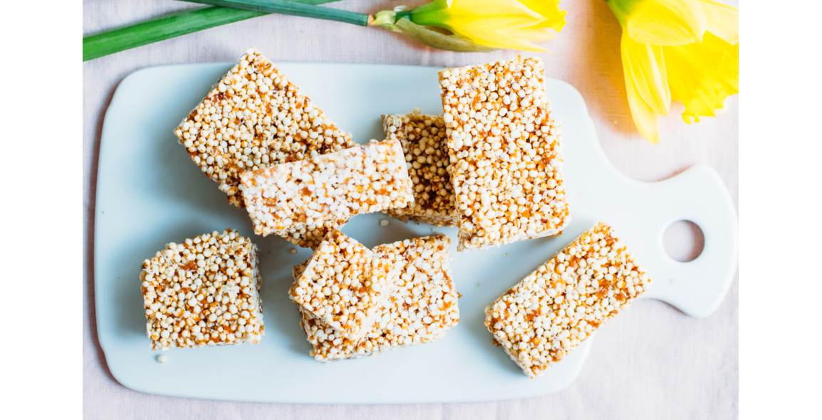 Quinoa-Kakaobutter-Riegel