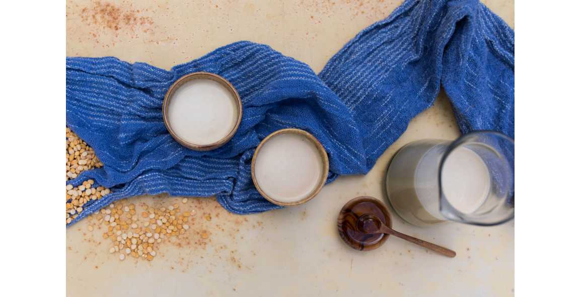 Kichererbsen-Milch mit Walnussöl
