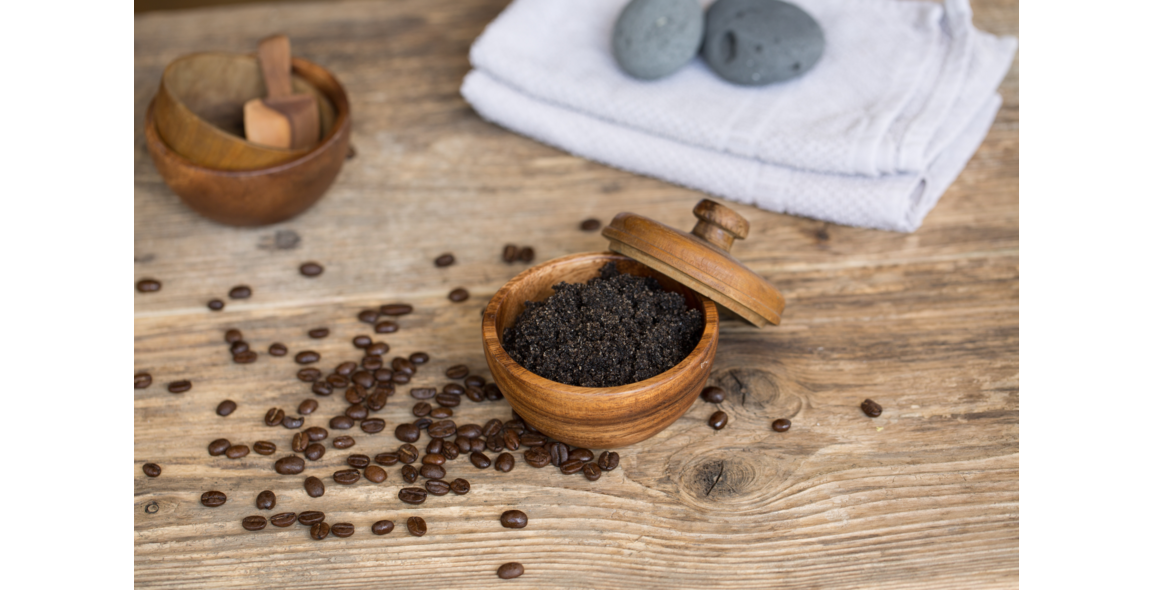Kaffee-Body-Scrub Peeling