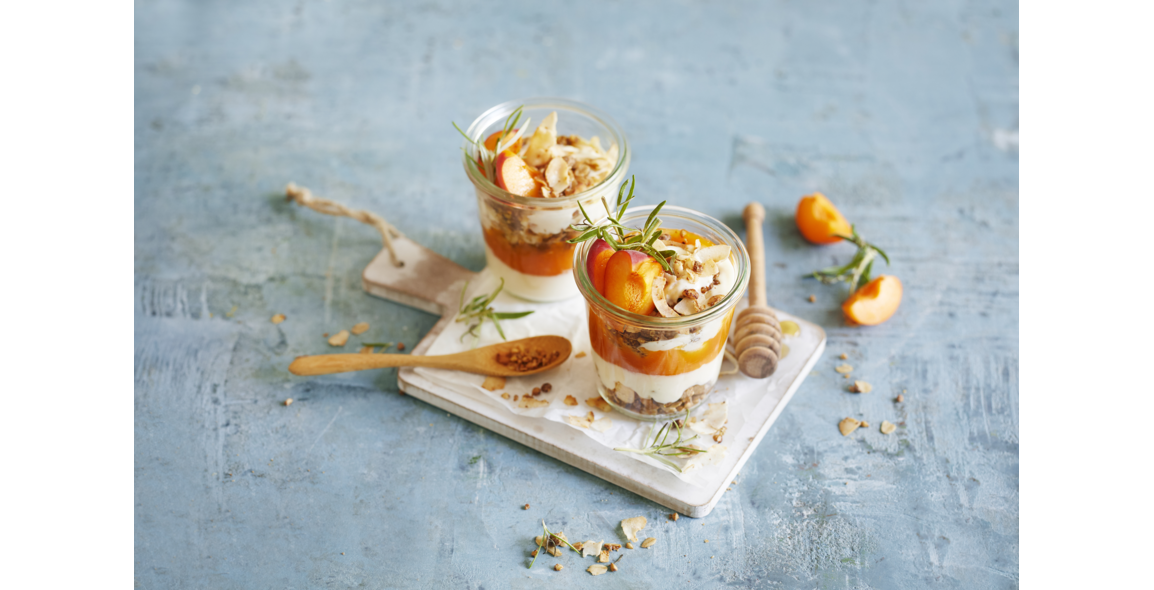 Aprikosen-Rosmarin-Joghurt