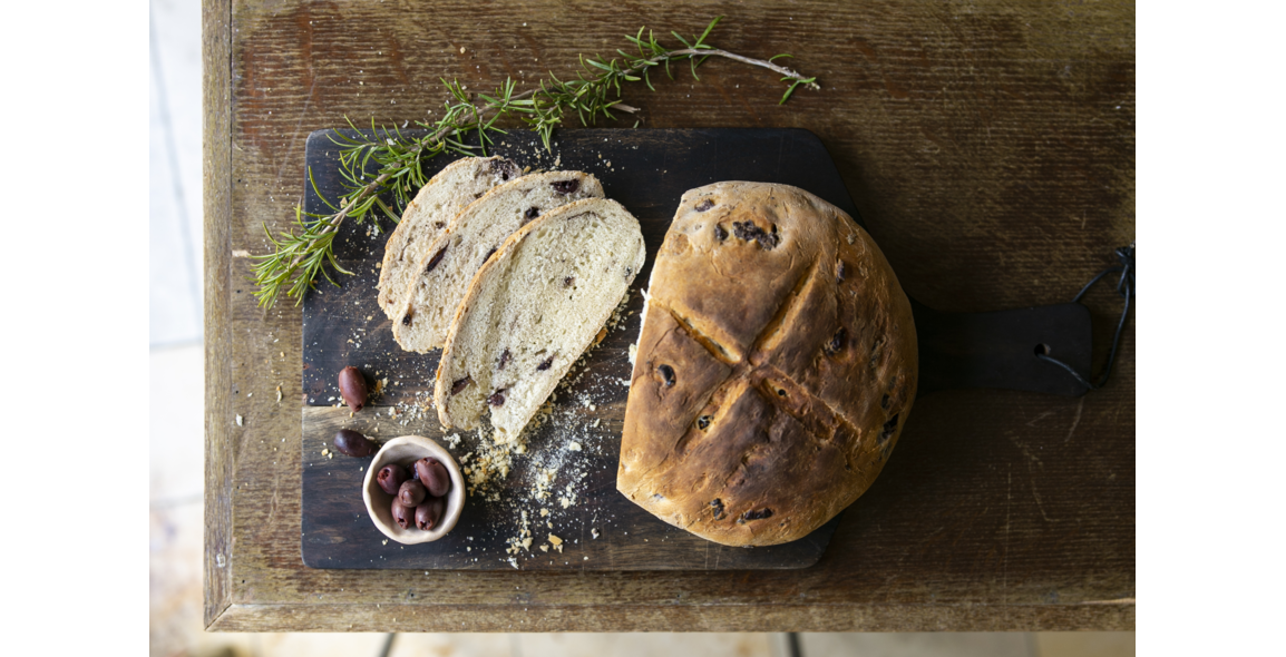 Olivenbrot mit Rosmarin
