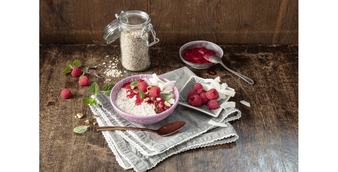 Buchweizen-Beeren-Porridge