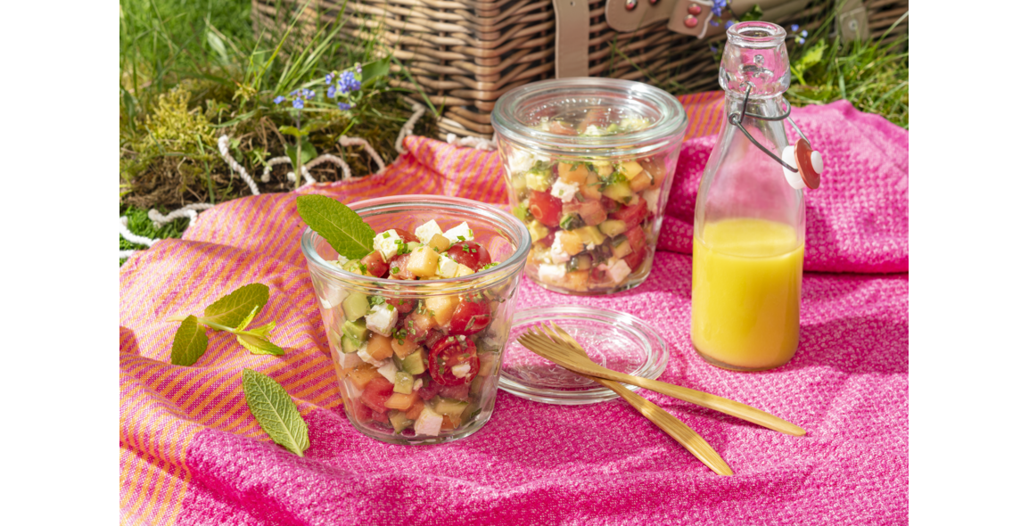 Melonen-Feta-Salat