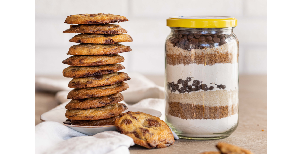 Chocolate Chip Cookies - Geschenkidee im Glas