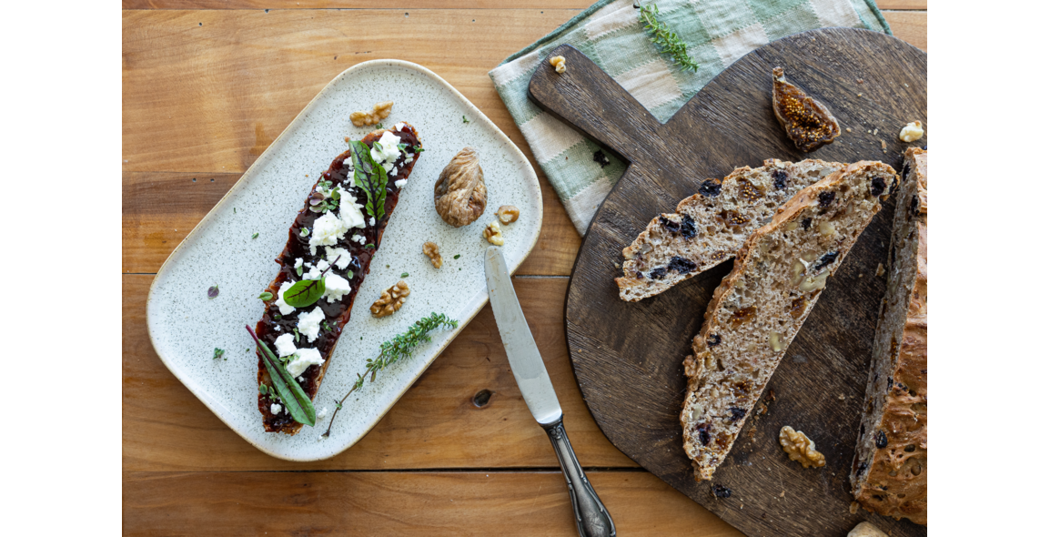 Walnuss Feigenbrot