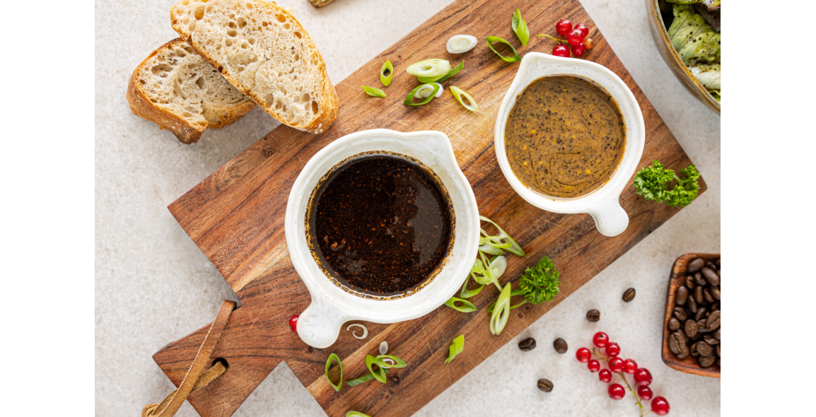 Kaffee-Salat-Dressings