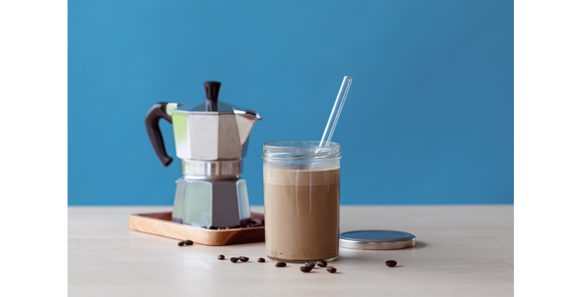 Kaffee Shake mit Samba