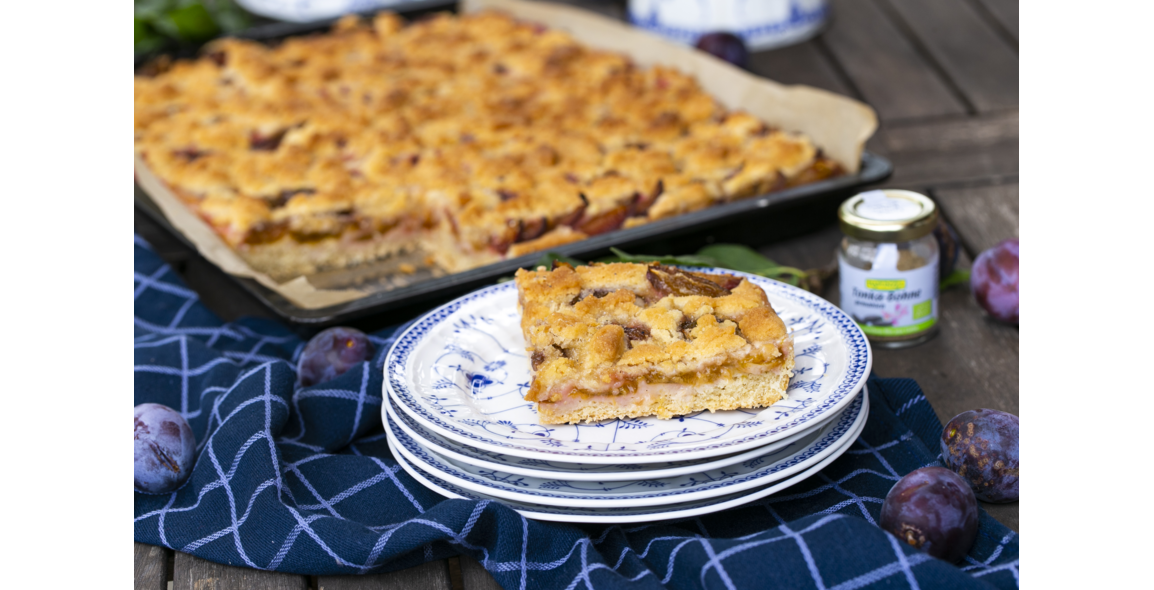 Klassischer Pflaumenkuchen vom Blech