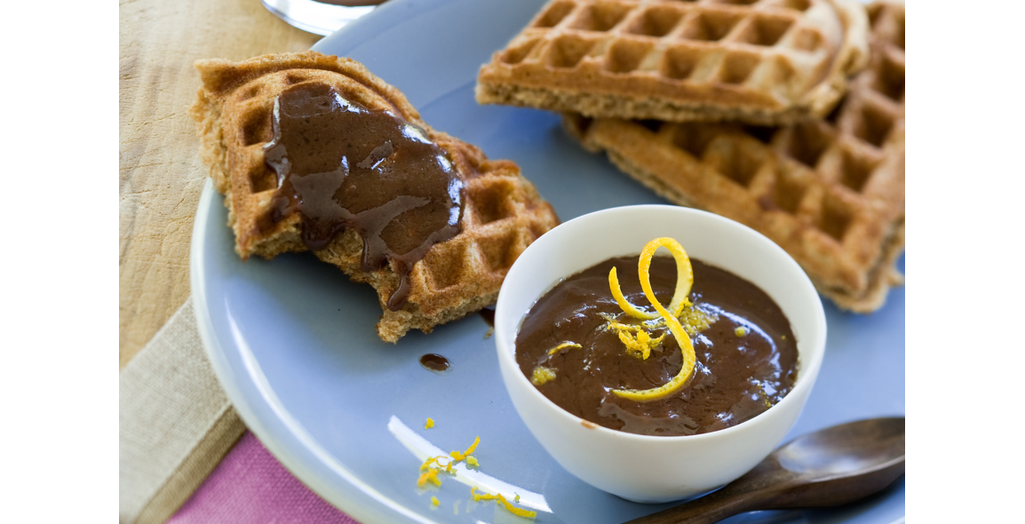 Haselnusswaffeln