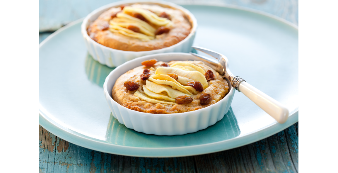 Apfel Honig Tarte mit Sultaninen