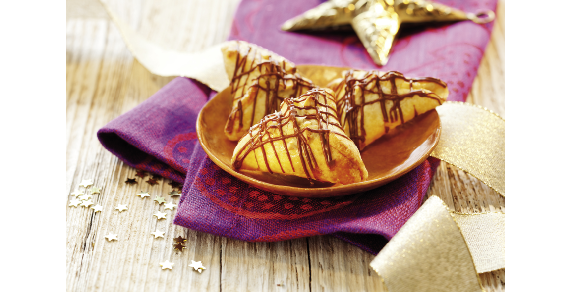Marzipan-Aprikosen-Berge, gefüllt