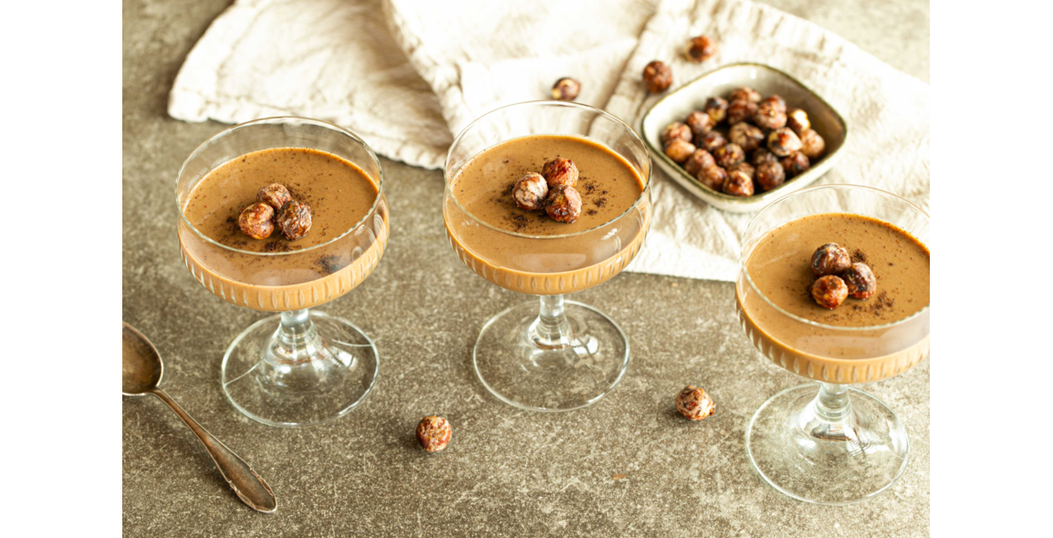 Carob Chia Mousse