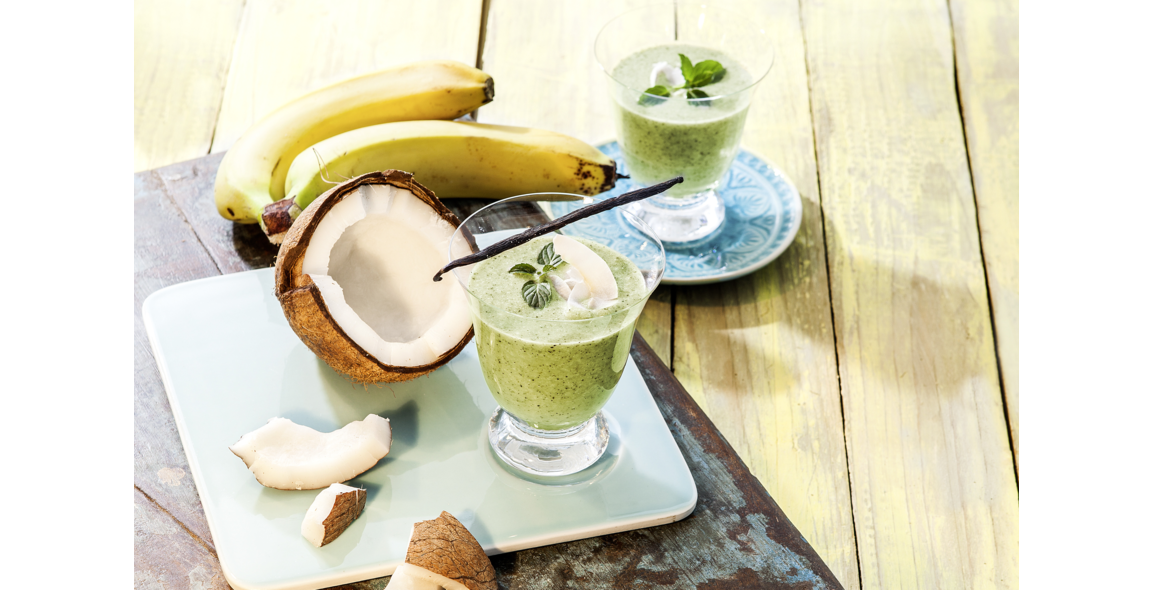 Kokos-Hanf Smoothie