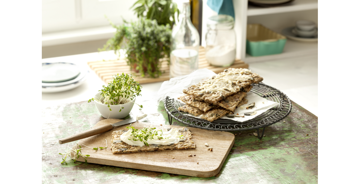 Knäckebrot mit Kerne-Mix