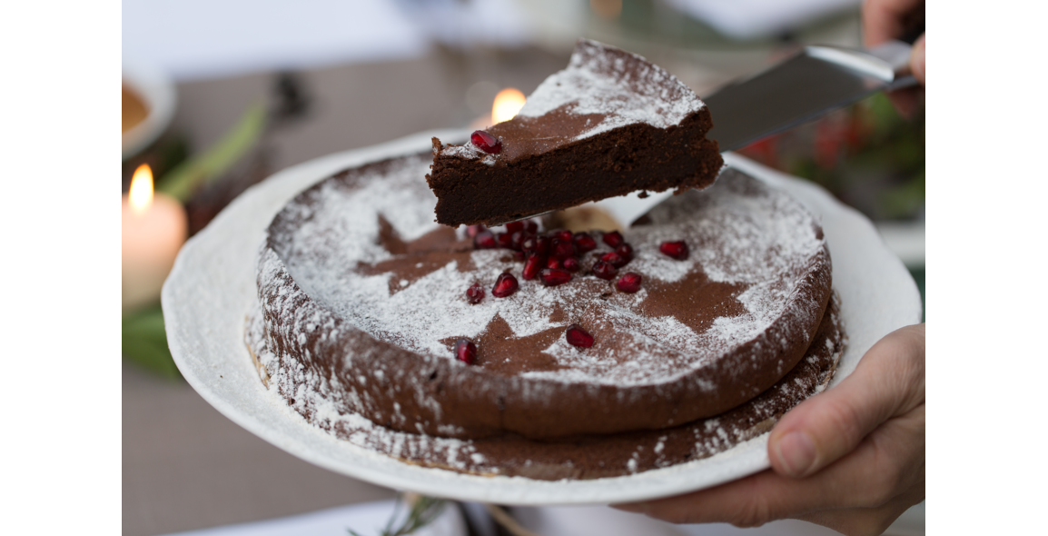 Schokoladenkuchen mit Kokosblütenzucker, ohne Mehl